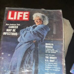 Life Magazine with Marilyn Monroe Cover